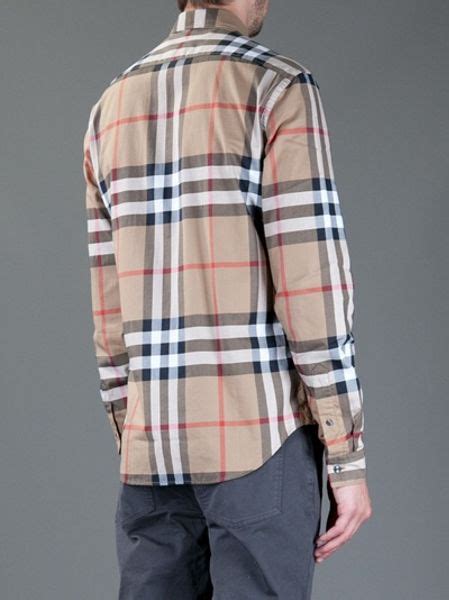 burberry brit signature plaid shirt